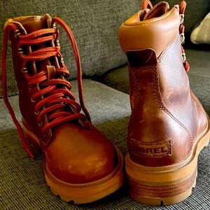 Sorel women’s Chestnut Leather Boots